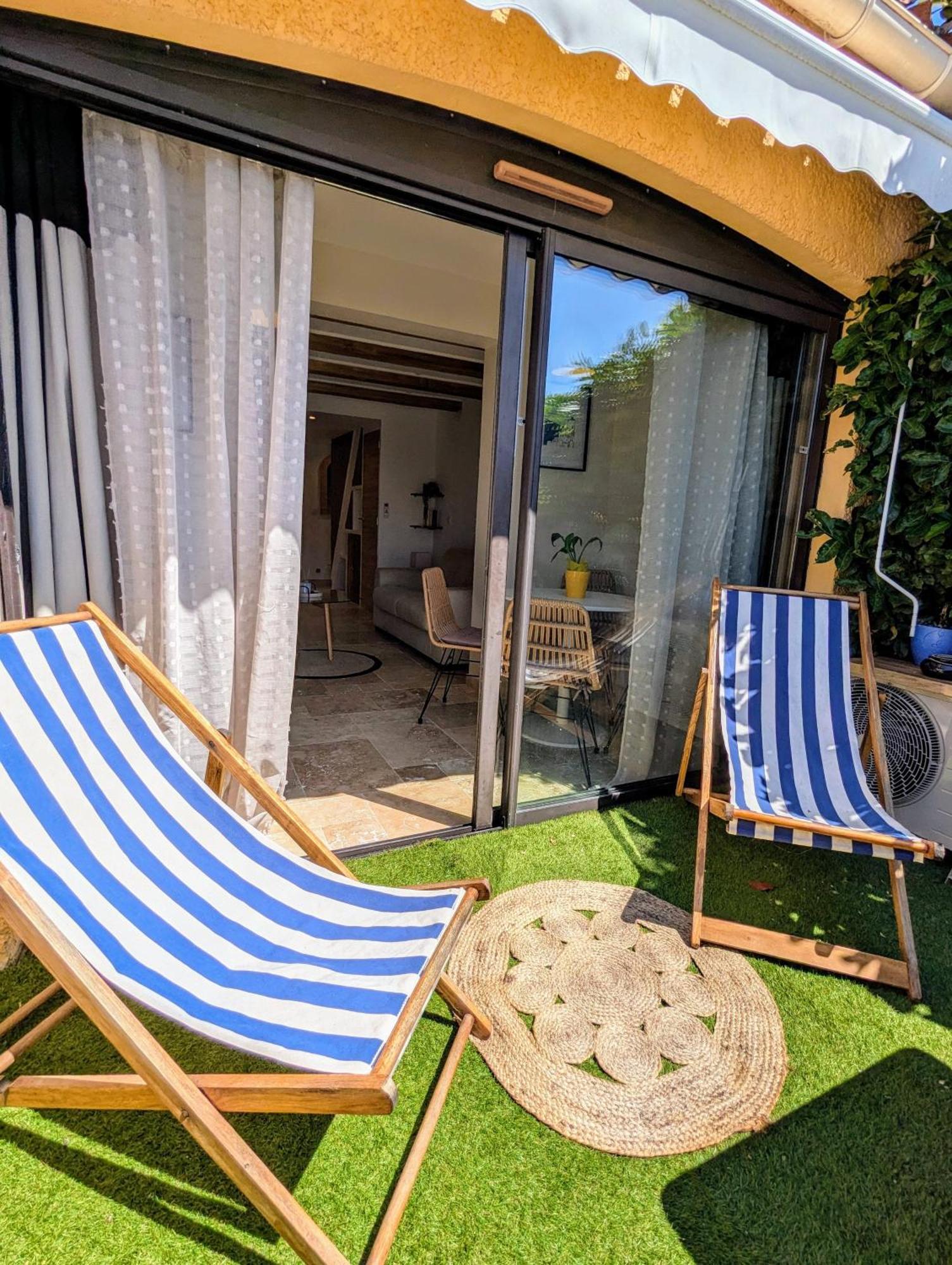 Evasion Au Calme - Maison Cosy Avec Piscine Et Tennis Saint-Vallier-de-Thiey Exterior foto